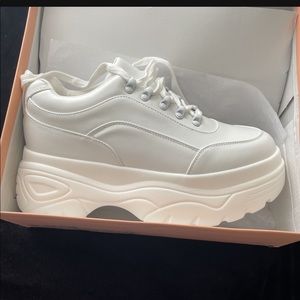 KOI Footwear Chunky White Sneaker